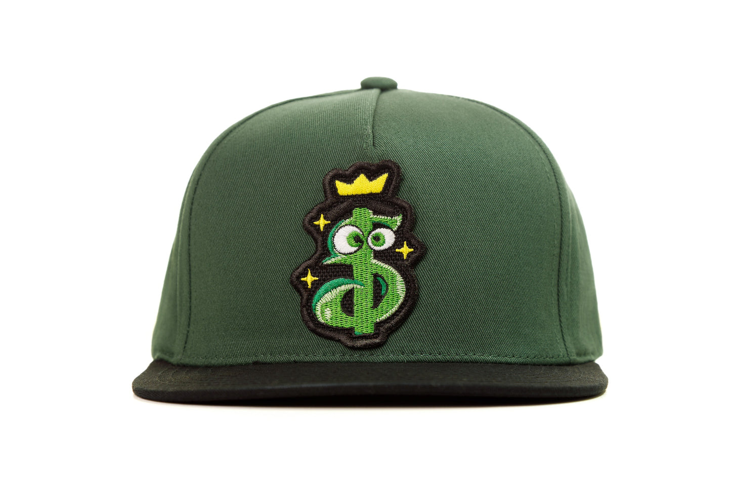 Cash Gorra Verde con Negro Visera