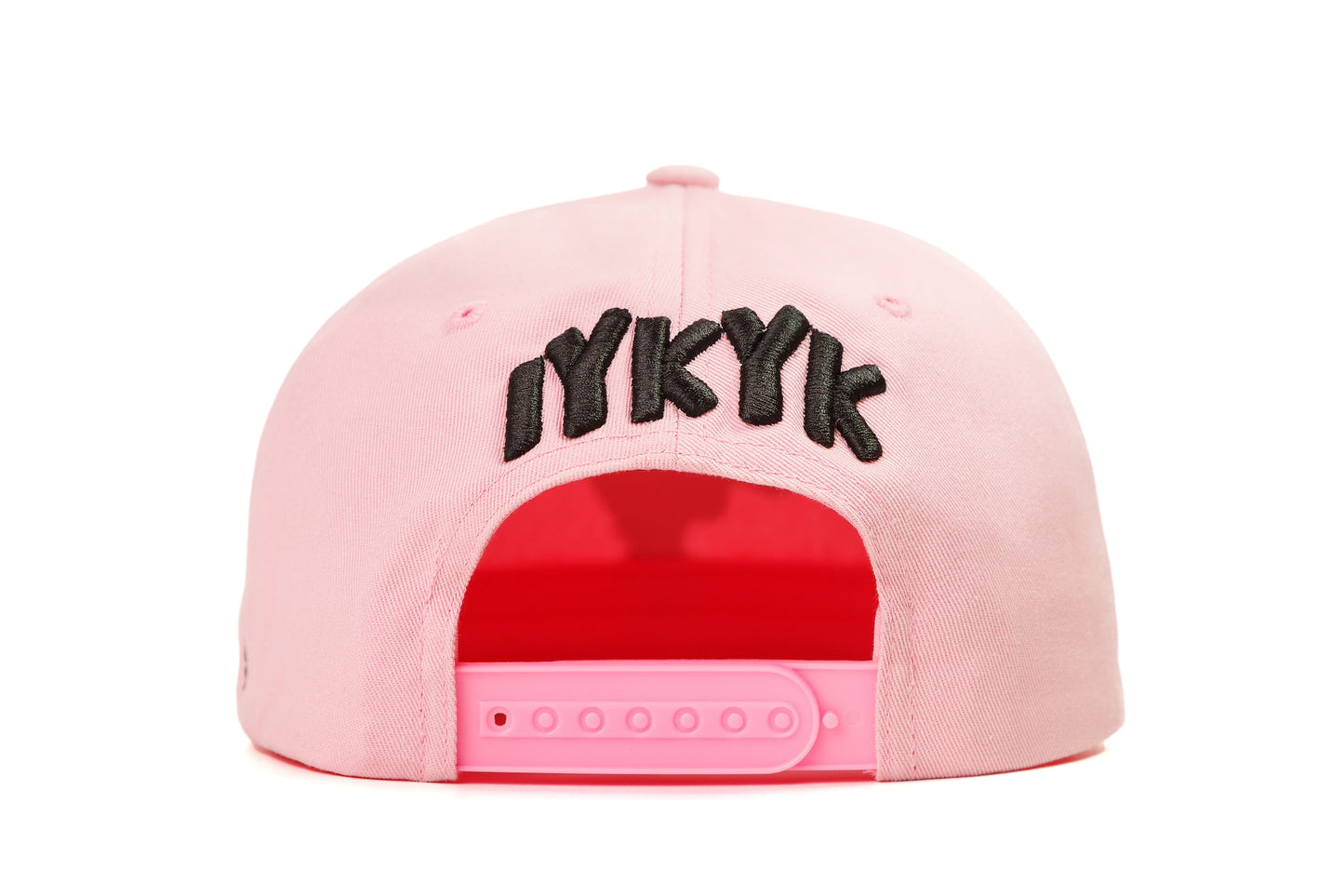 IYKYK Gorra Rosa con Negro Visera