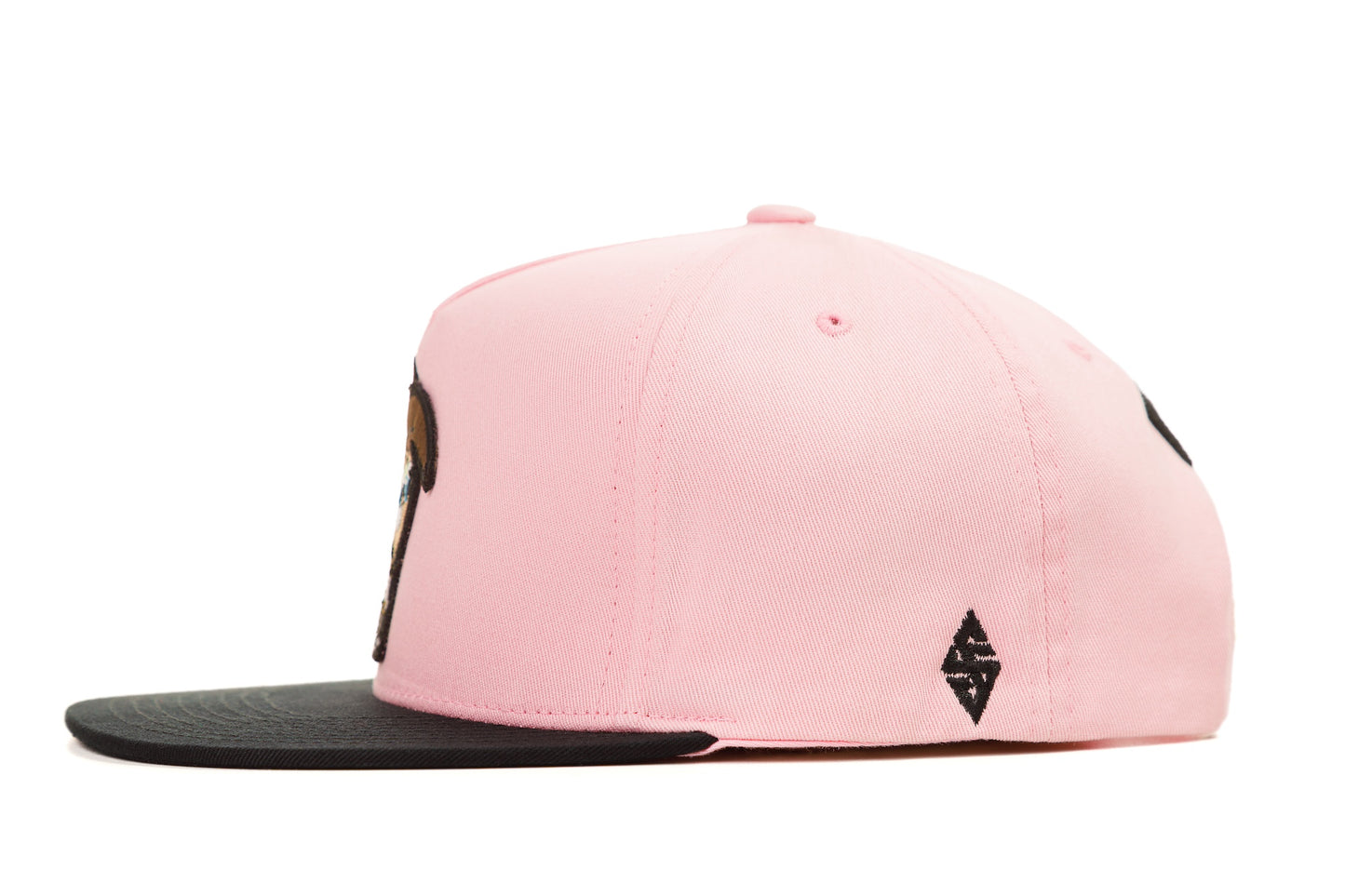 IYKYK Gorra Rosa con Negro Visera